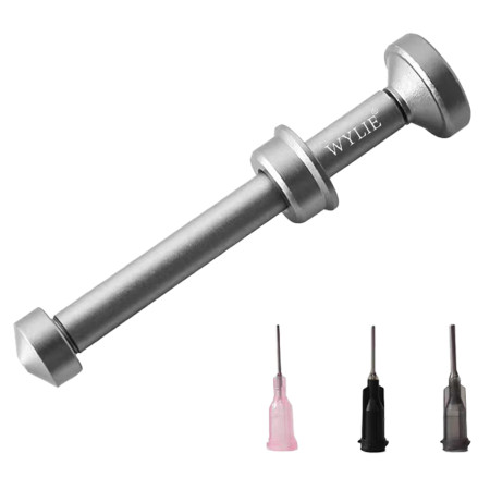 Wylie Aluminum Alloy Push Rod for Soldering Oil / Green Oil / Tin Paste / Rosin