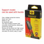 W106 All in 1 DC Power Supply Cable Phone Repair Test Cable for Android Phones