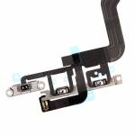 Replacement power button flex cable with metal bracket assembly for iPhone 12 pro