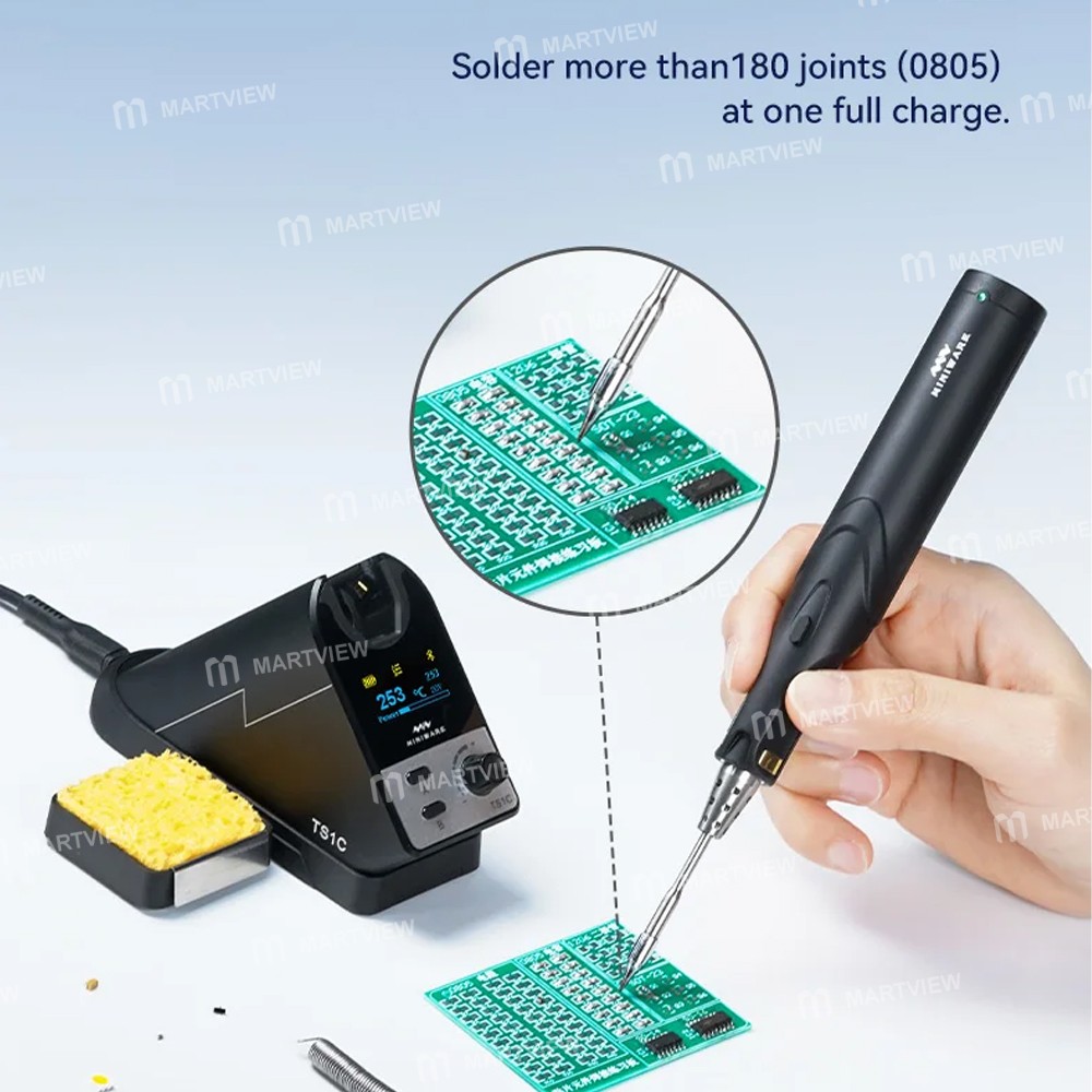 miniware ts1c-pd-45w-smart-digital-display-cordless-soldering-station-for-pcb-smd-repair-10