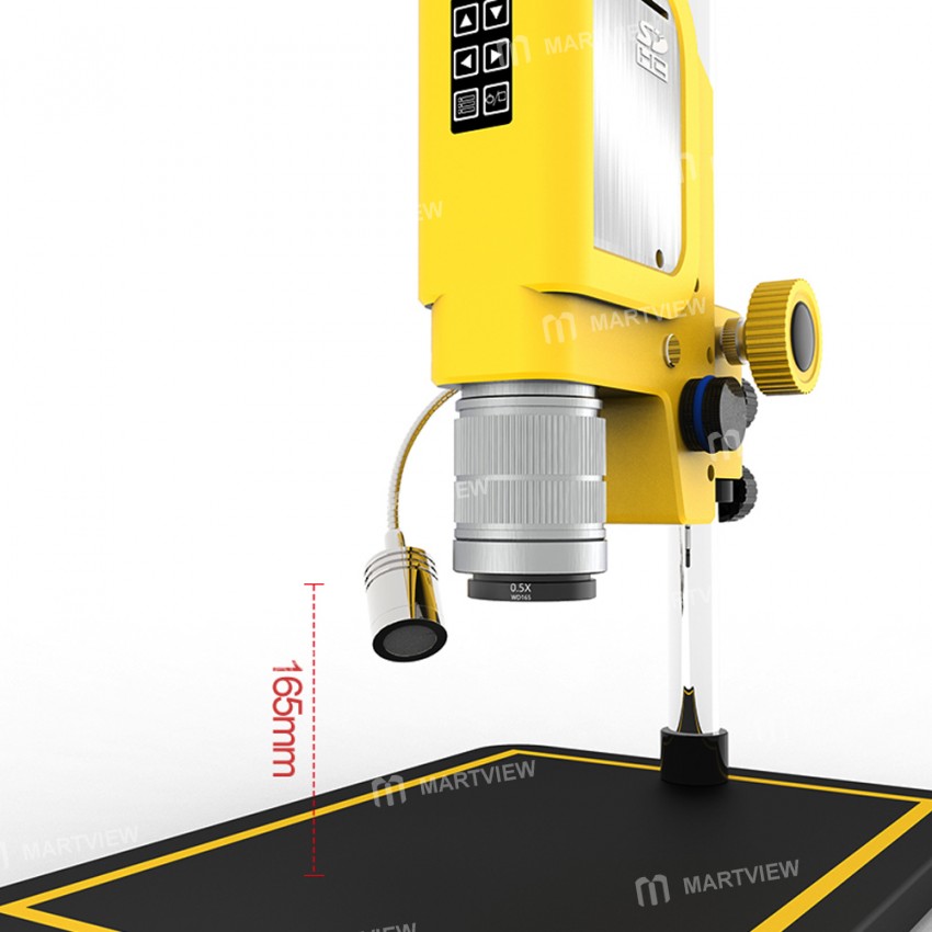 Kailiwei S180 48MP Built-in Camera 7-180X Continuous Zoom Digital Industrial Microscope