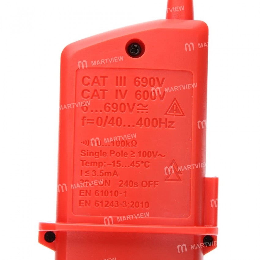 UNI-T UT18D Auto Range Voltage and Continuity Multimeter with LCD Backlight