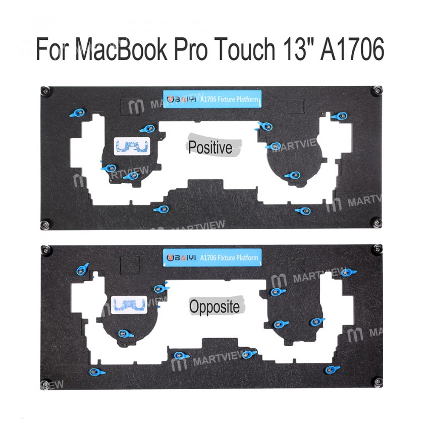 BaiYi Mainboard PCB Fixture Holder for Macbook Pro Touch 13inch A1706