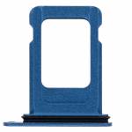 Replacement single sim card tray for iPhone 13 13 mini blue