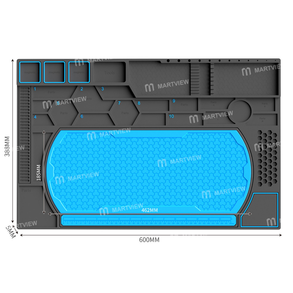 te 736-2-in-1-multifunctional-high-temperature-resistant-silicone-repair-mat-with-magnetic-alignment