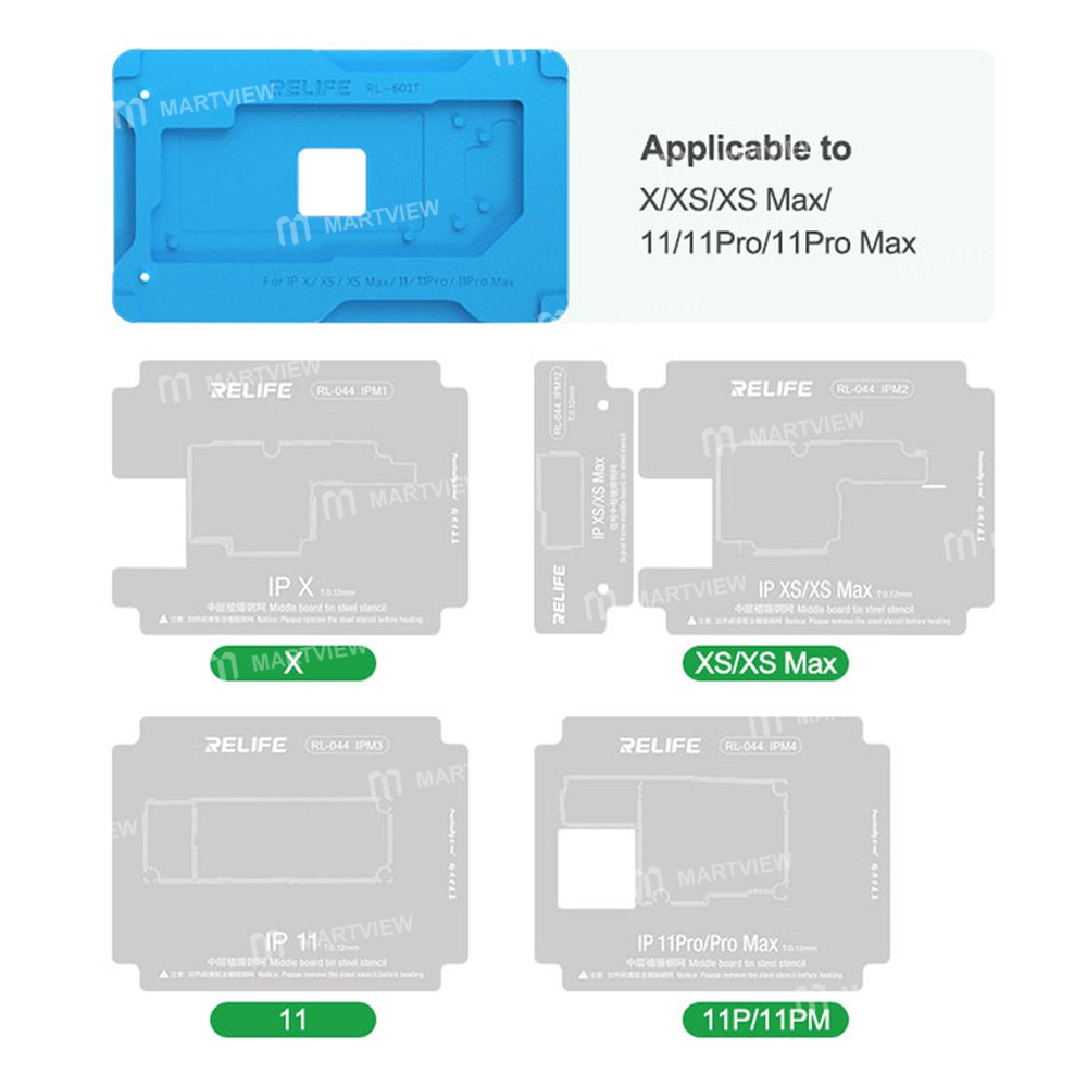 relife rl-601t-26-in-1-middle-layer-tin-planting-bga-reballing-platform-set-4