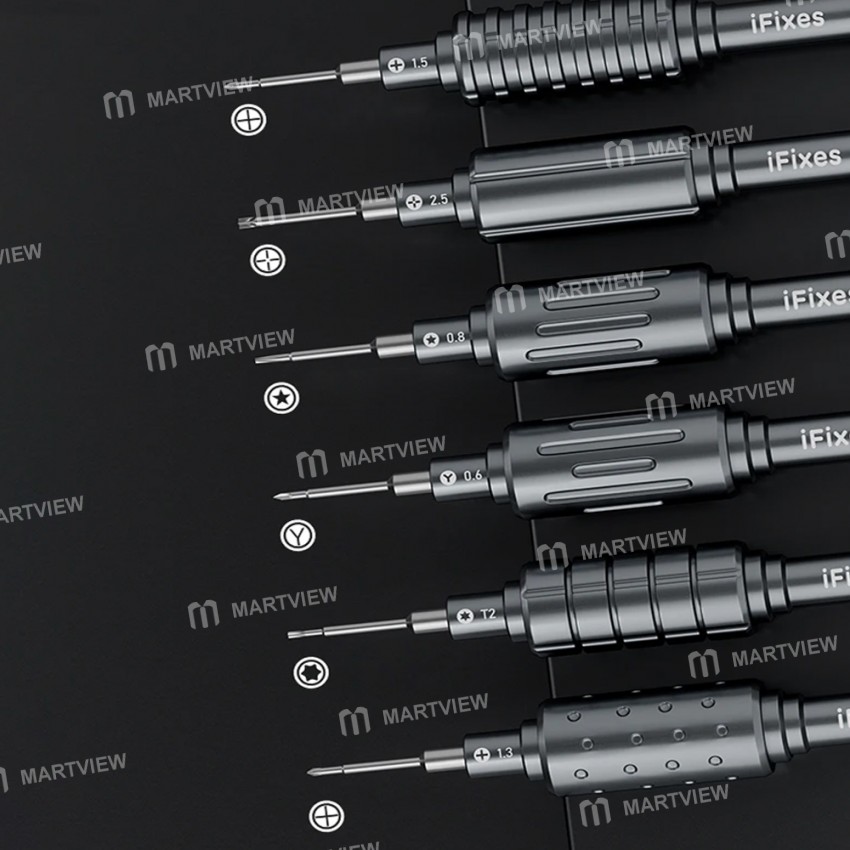 ifixes i6-mini-mortar-magnetic-precision-screwdriver-magnetic-non-slip-screwdriver-set-3