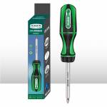LAOA LA620010 10-in-1 Multifunction S2 Steel Ratchet Screwdriver Set
