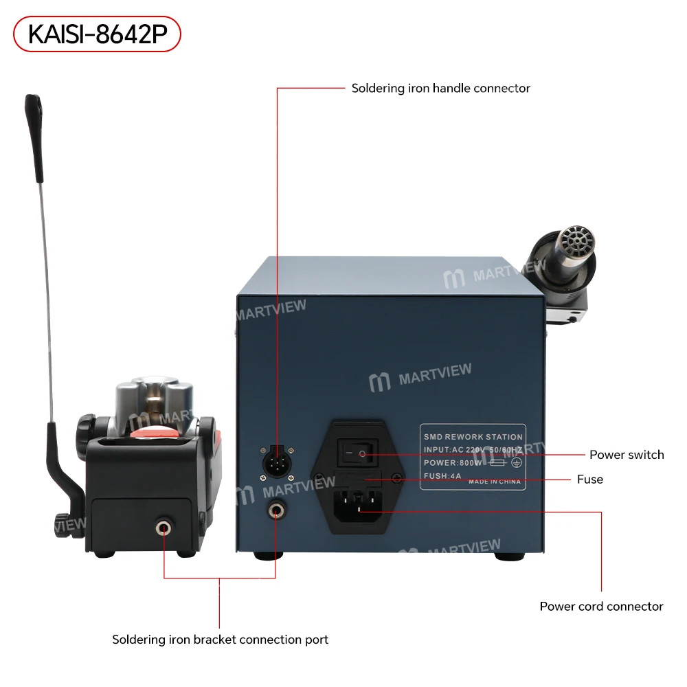 aisi 8624p-800w-2-in-1-hot-air-gun-soldering-iron-bga-smd-pcb-rework-station-13