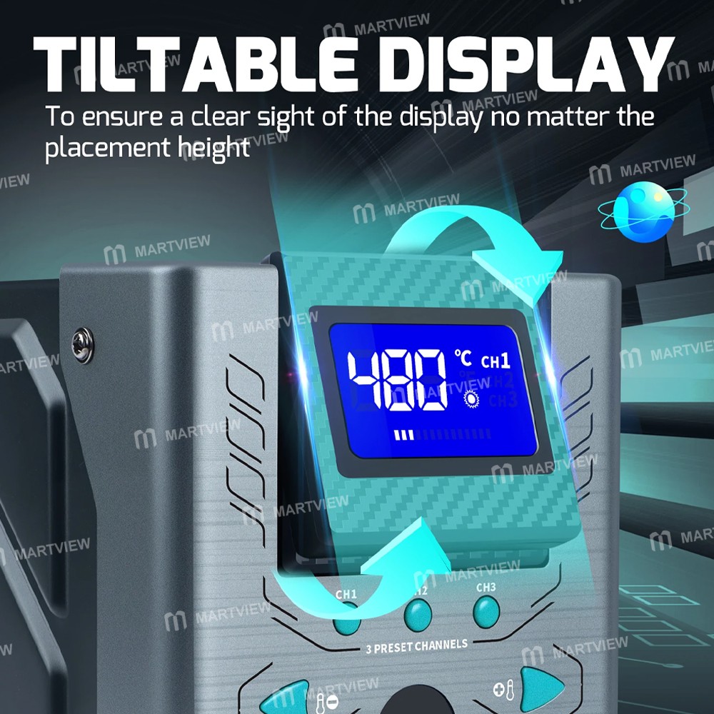 yihua 948d-i-110w-high-power-digital-display-vacuum-suction-tin-gun-desoldering-rework-station-2