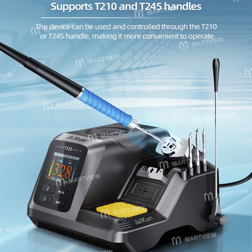 aixun t320-t210-t245-led-display-smart-soldering-station-with-200w-power-supply-10