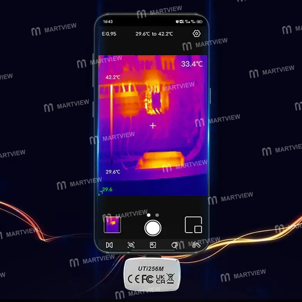 uni t-uti256m-type-c-pcb-circuit-failure-test-thermographic-thermal-imager-for-mobile-phones-3