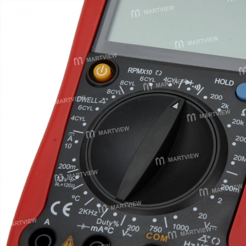 UNI-T UT107 Handheld Type 2000 Count Automotive Tester Volt Amp Ohm Temp Hz Meter Multimeter