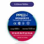 PPD High Toughness Nano Special Diamond Wire for Phone LCD / OLED Screen Cutting Separation