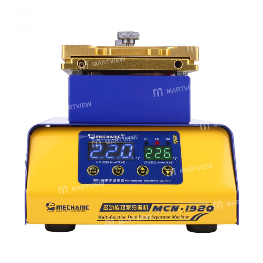 Mechanic MCN-1920 Multi-function LCD Screen Dual Pump Separator Machine