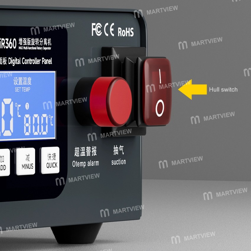 ifixes ir360-max-8-inch-lcd-screen-multi-functional-360-rotary-heating-separator-machine-6