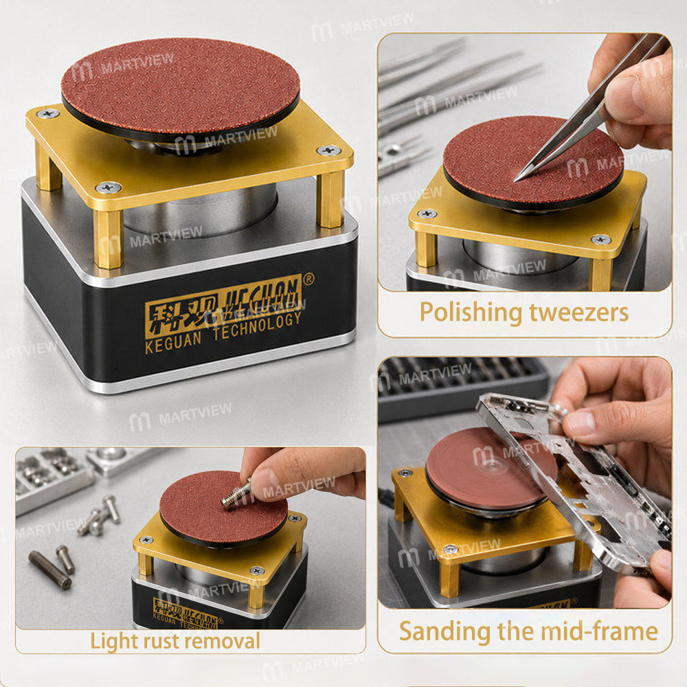 keguan dmj100-disc-polishing-grinding-machine-for-tweezers-blades-test-probes-6