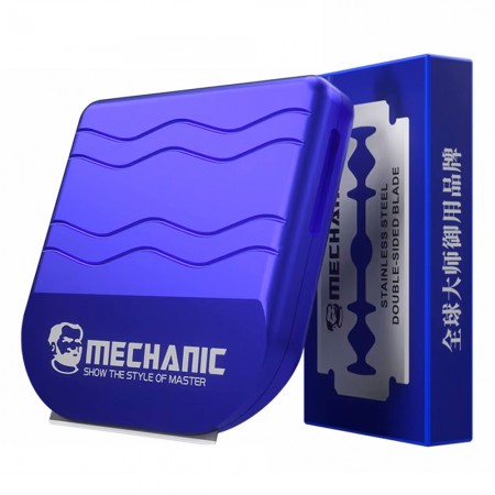Mechanic Mag Pro All-Metal Strong Magnetic Knife Clamp with 5Pcs Carbon Steel Blades