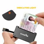 Rocketek RT-SCR3 High-Performance USB2.0 CAC Smart Card Reader for Desktop and Mobile Devices