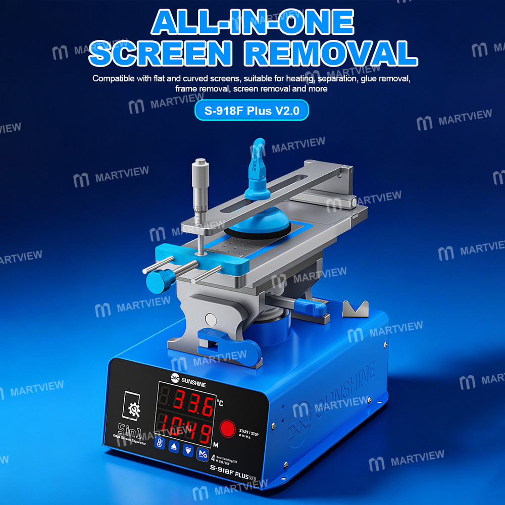 sunshine s-918f-plus-v20-360-rotation-curved-screen-separator-compatible-with-flat-curved-screen-9