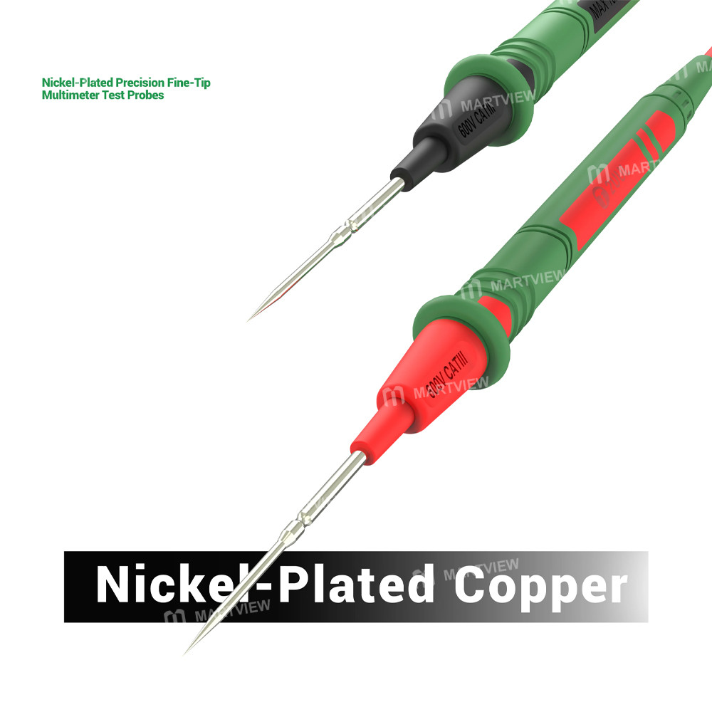 2uul mt02-nickel-plated-precision-fine-tip-multimeter-test-probes-line-4