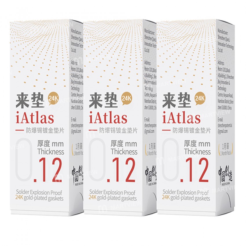 Qianli iAtlas 24k Explosion Proof Gold-plated Foil Gasket for Phone Motherboard Reballing Repair