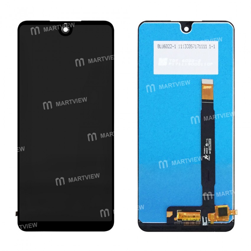 LCD Display Touch Screen Digitizer Assembly Replacement for Wiko View 2 Pro - Black