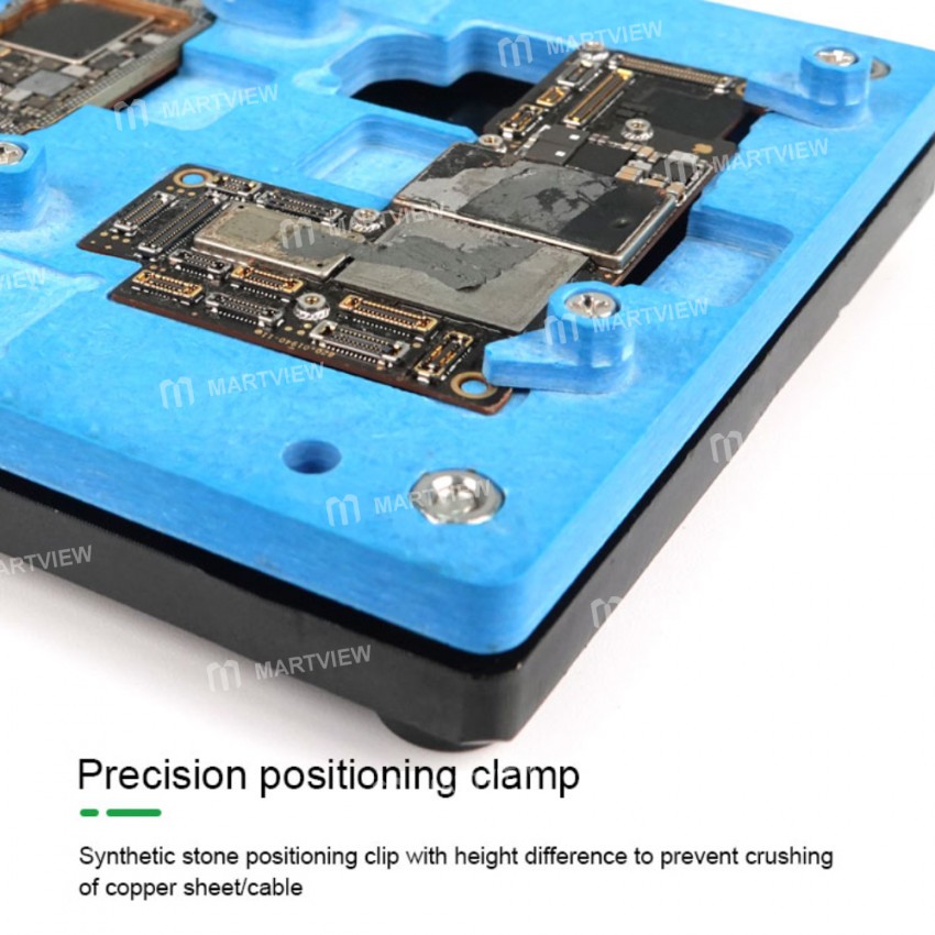 Relife RL-601U Precision Positioning Clamp Fixture Platform with Base for iPhone X - 12 Max Pro