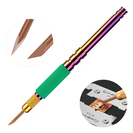 Mijing SP1 Chip Black Glue Cleaning Knife for CPU IC Chips BGA Repair