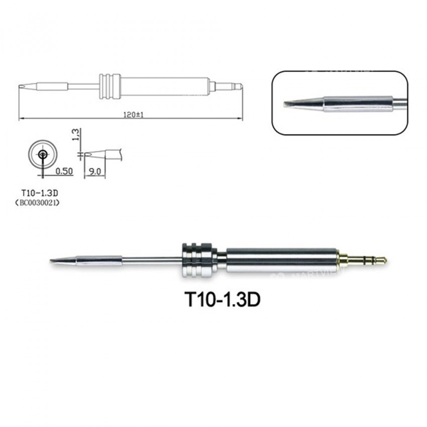 Atten T10 Series All-in-one Soldering Iron Tips for Atten GT-2010 USB Soldering Pen