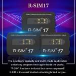 Replacement a multifunctional automatic pop up version of ios15 unlock card r sim17 built in editing