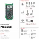 mastech ms8268-ac-dc-auto-range-lcd-digital-multimeter-with-hfe-data-hold-6