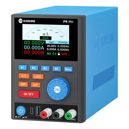 Sunshine P4 Pro 30V / 6A Smart DC Regulated Power Supply with Host Computer Functionality