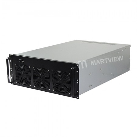 4U 28 Slots Multi Hard Disk Chassis E-ATX Motherboard Host Industrial Computer Server Chassis with 6