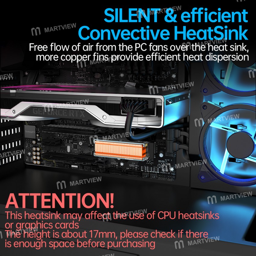jeyi m2-2280-ssd-high-performance-copper-fins-with-aluminum-frame-passive-heat-sinks-5