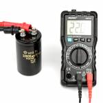 MESTEK DM91A Mini Digital Multimeter 9999 Count AC / DC Ammeter Voltmeter Ohm Voltage Meter HFE NVC