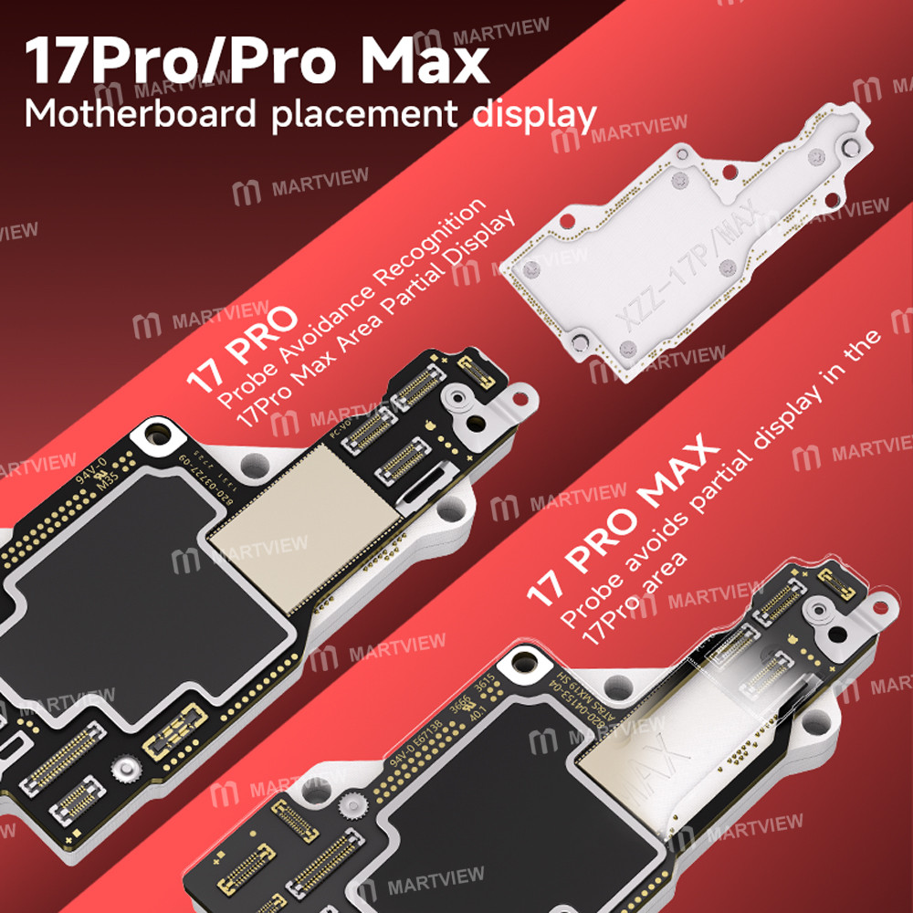 xzz ip17-series-4-in-1-motherboard-layered-test-stand-for-iphone-17-17-air-17-pro-17pro-max-5