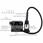 SUGON 8620DX 1300W Hot Air Rework Station Microcomputer Temperature Control BGA Rework Station
