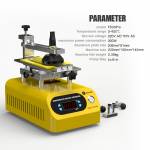 kailiwei f503pro-7-inch-multifunctional-lcd-screen-universal-rotating-separator-machine-2