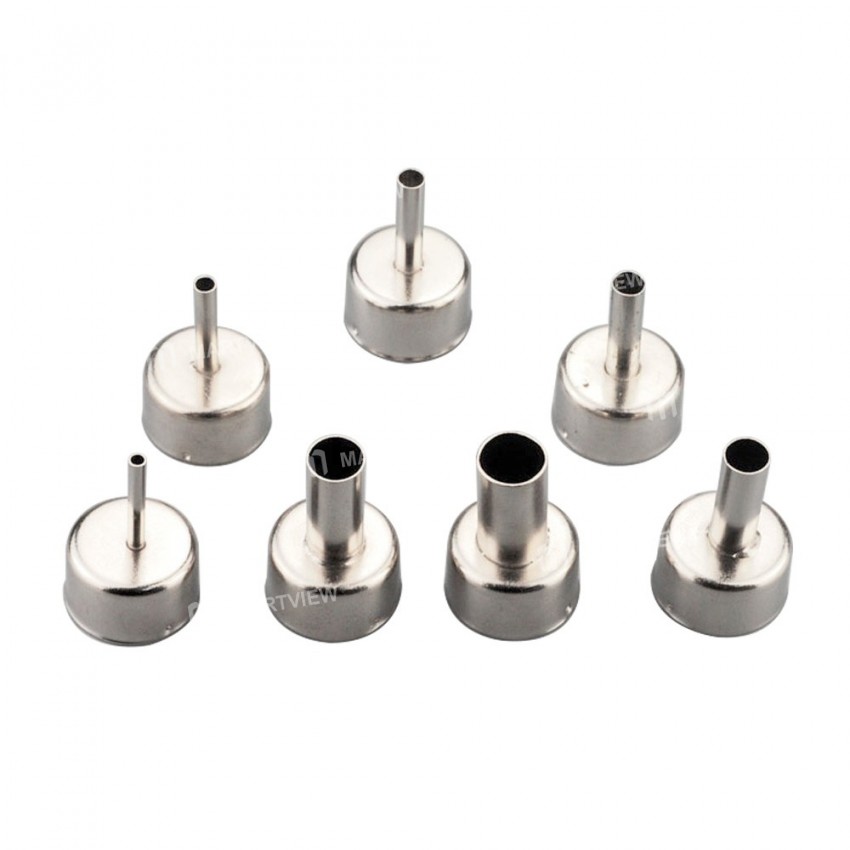 Hot Air Gun Nozzle Heat Gun Rework Nozzle Set for 858 Series Hot Air Soldering Station