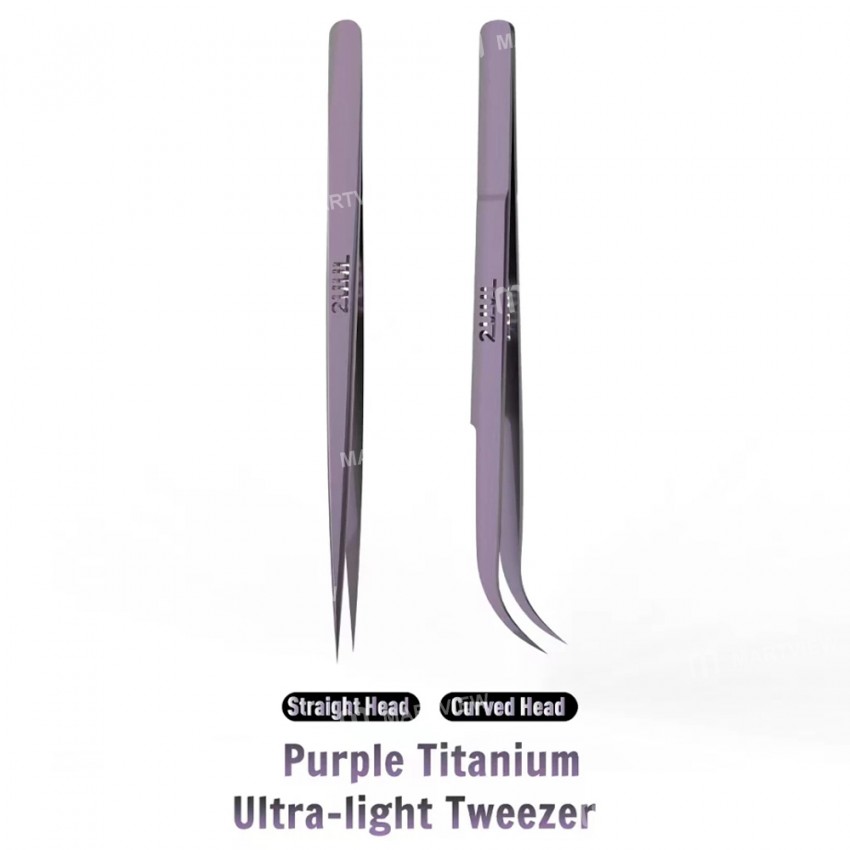 2uul professional-purple-titanium-ultra-light-tweezers-for-mobile-repair-1