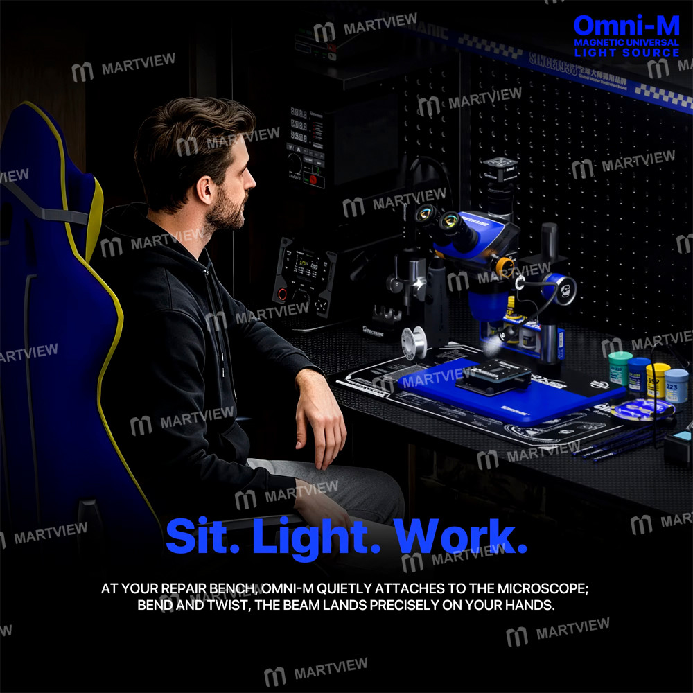 mechanic omni-m-portable-bendable-5w-high-cri-microscope-led-light-with-magnetic-base-3