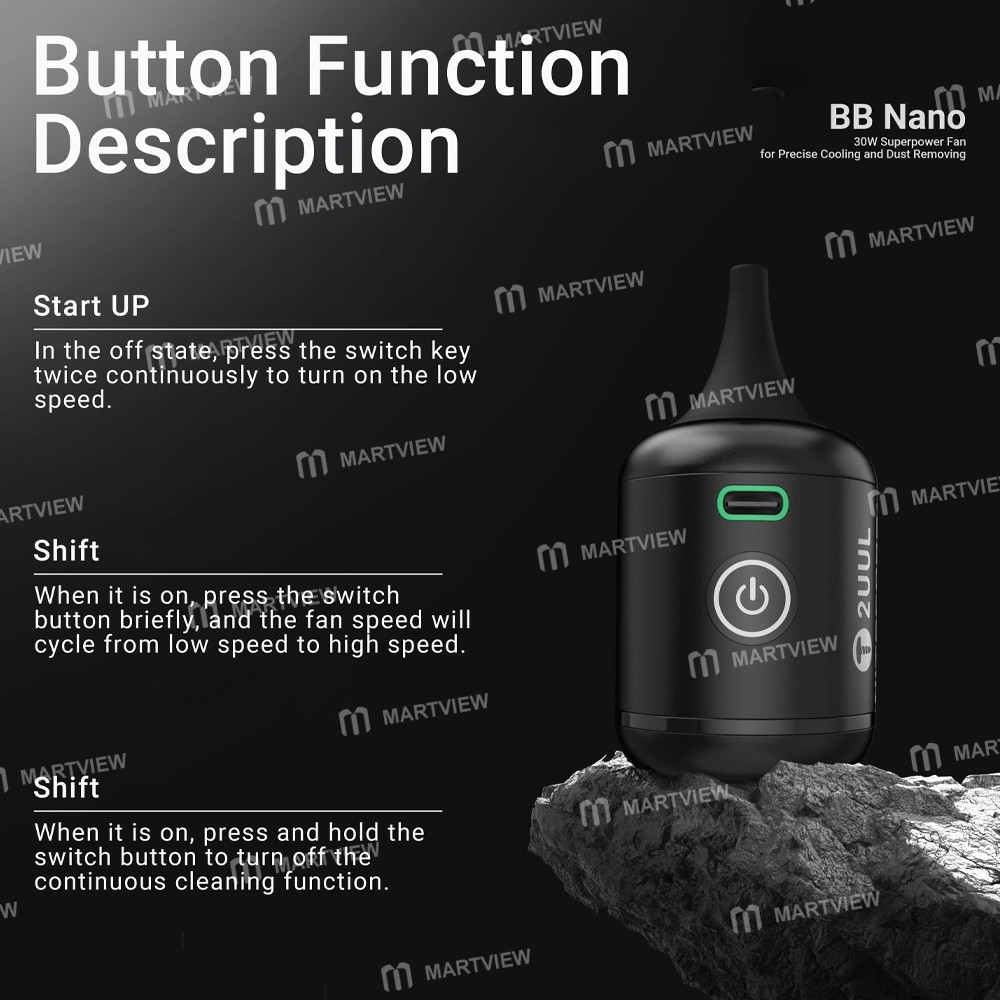 2uul da90-bb-nano-30w-superpower-fan-for-precise-cooling-dust-reoving-4
