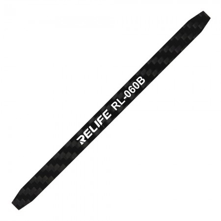 Relife RL-060B Non-magnetic Anti-static Mobile Phone Carbon Fiber Disassembly Crowbar