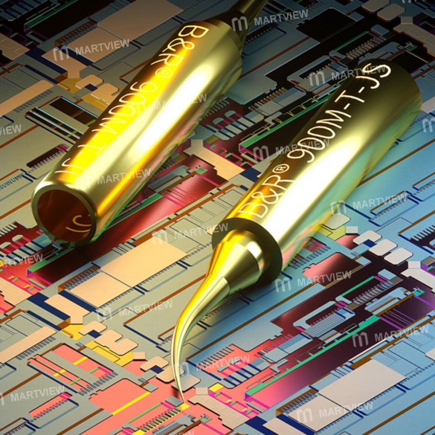 B&R 0.1mm 900M-T-JI 900M-T-JS Non-magnetic High-Temperature Resist Superfine Soldering Iron Tips