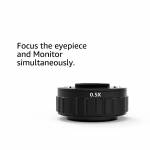 Kailiwei K7050TP HD Trinocular Stereo Microscope with 7-inch Monitor Optional WiFi Function