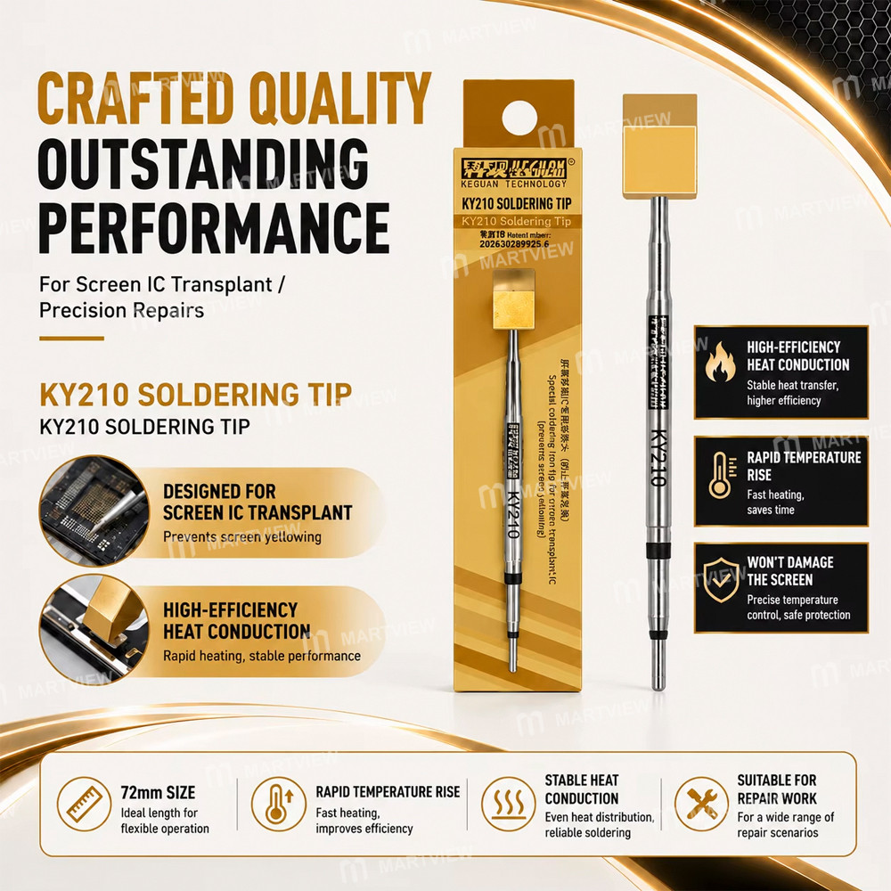keguan ky210-soldering-iron-tip-specialized-for-screen-ic-transplant-compatible-with-iphone-11-17pm-