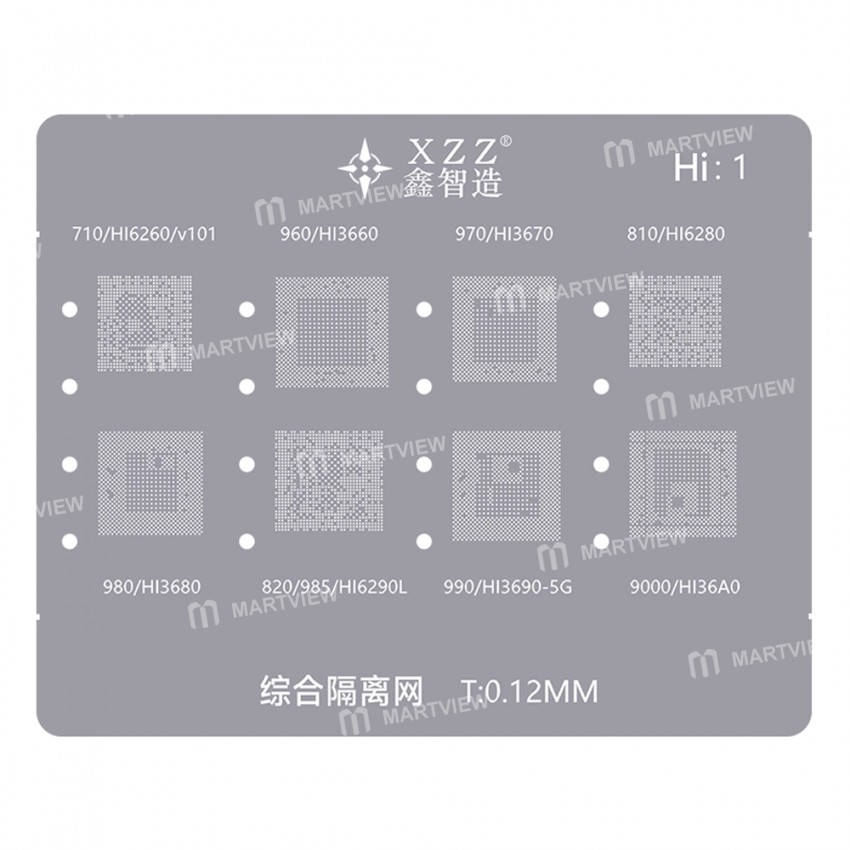 xzz l23-cpu-universal-bga-reballing-stencil-platform-4