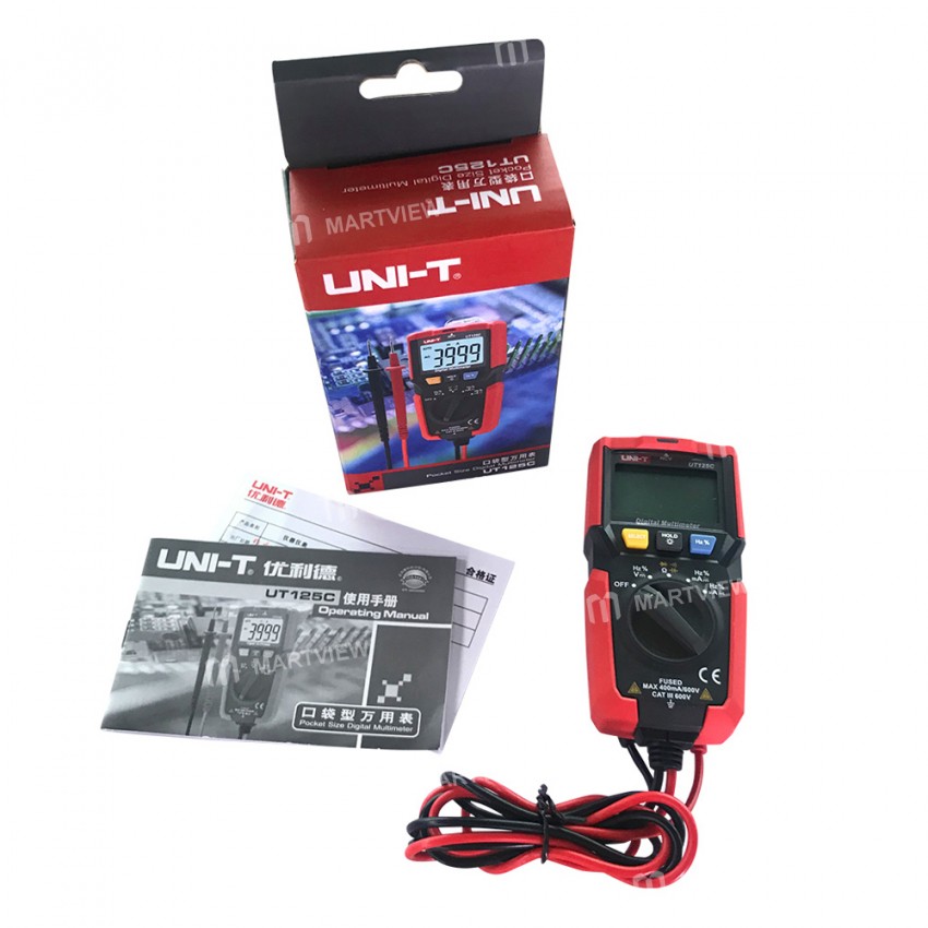 UNI-T UT125C Pocket Digital Multimeter with NCV Function
