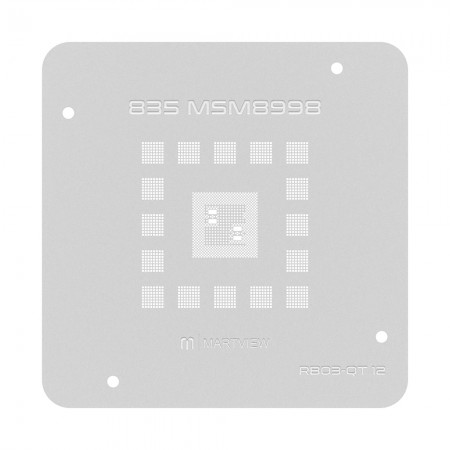 Martview RB03-QT12 CPU BGA Reballing Stencil for Qualcomm Snapdragon 835 MSM8998